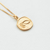 Celestial necklace gold
