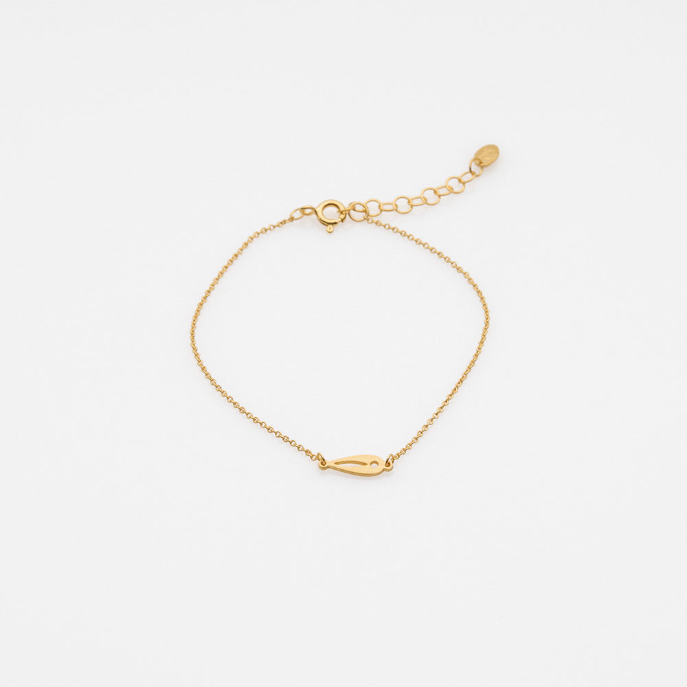 Fish Bouquet bracelet gold