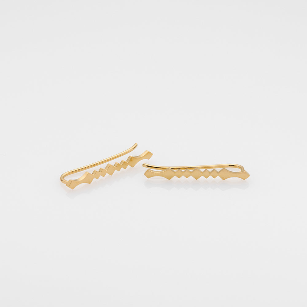Alexa earrings gold