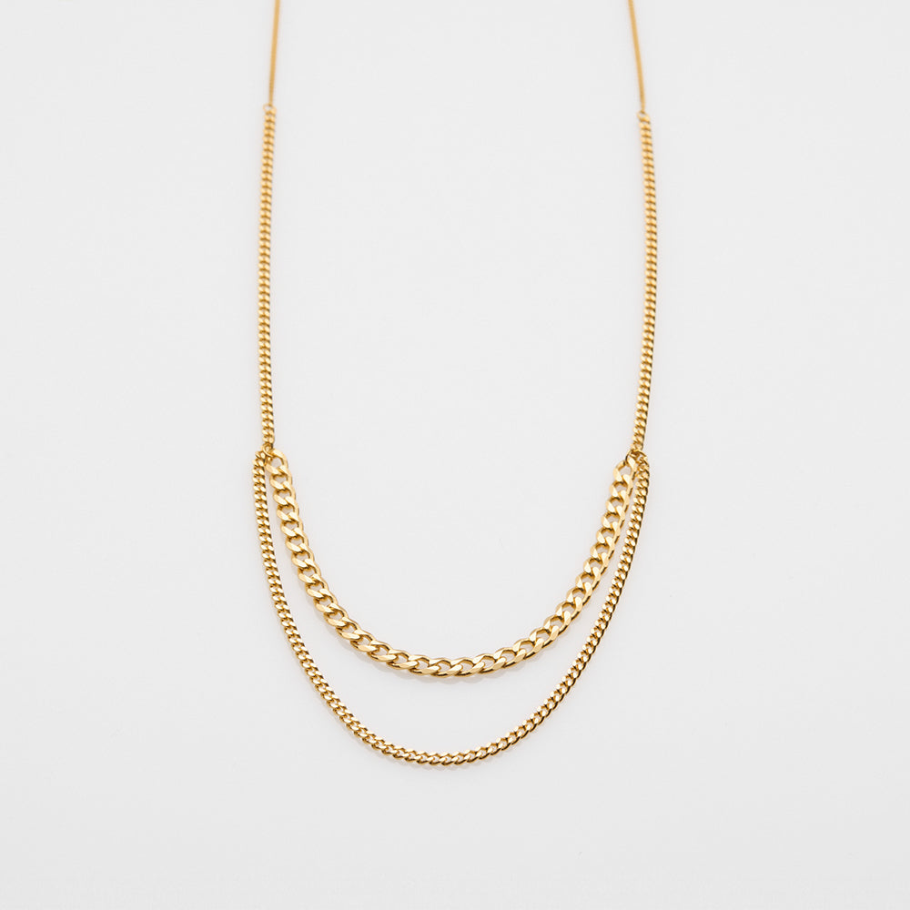Stevie 3 necklace gold