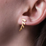 Chloi earrings L gold