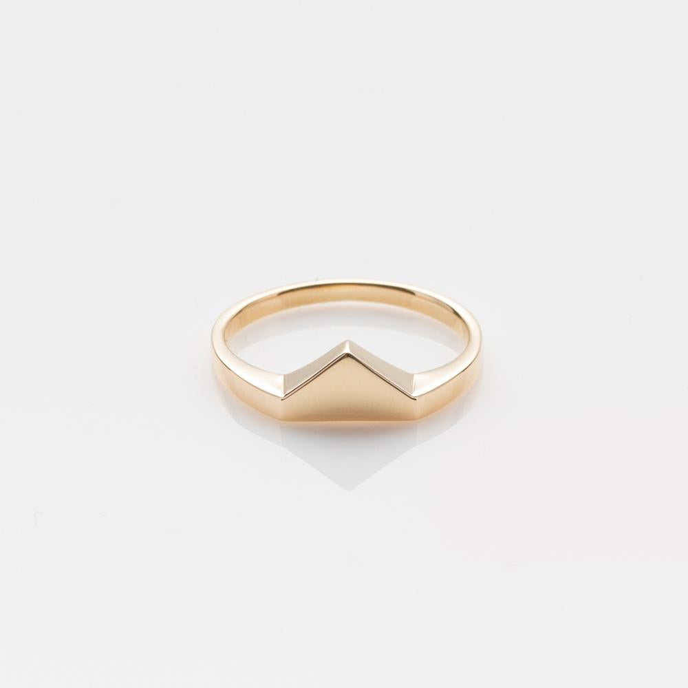 Ahh ring 14K yellow gold