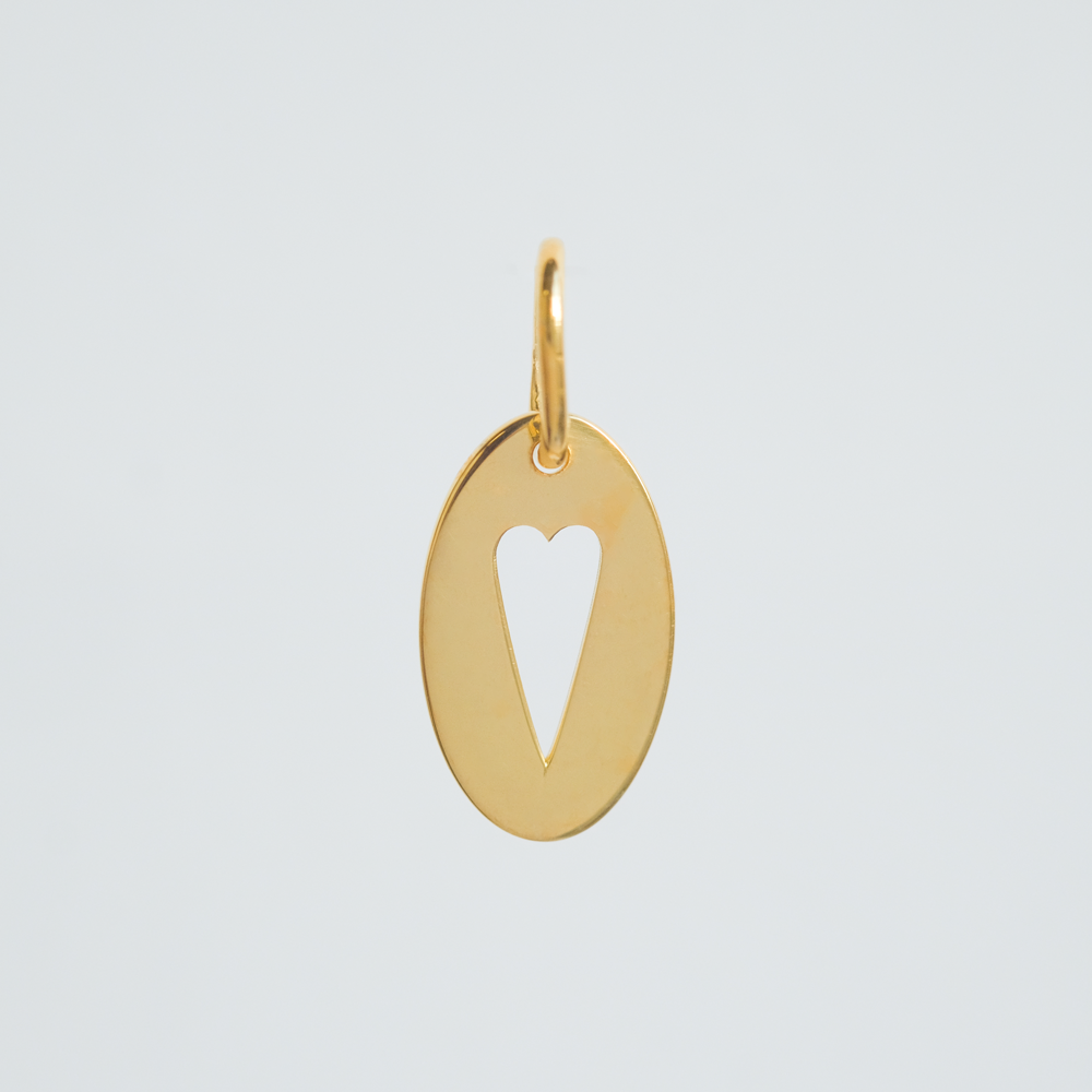 Μου'χεις Κλέψει την Καρδιά charm gold