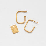 Αθήνα κέντρο Koukaki earring charm gold