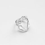 Αθήνα κέντρο Exarcheia ring silver