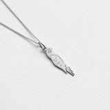 Αθήνα κέντρο parakeet necklace silver