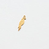 Αθήνα κέντρο parakeet earring charm gold