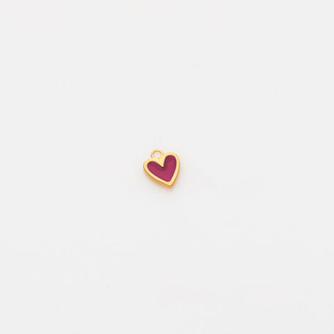 Heartlette earring charm gold