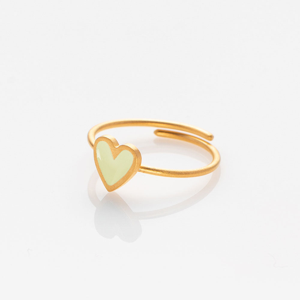 Heartlette ring gold
