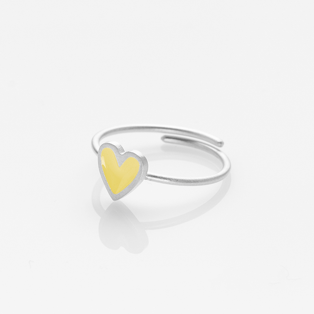 Heartlette ring silver