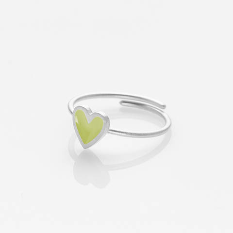 Heartlette ring silver