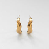 Vague hoops L gold
