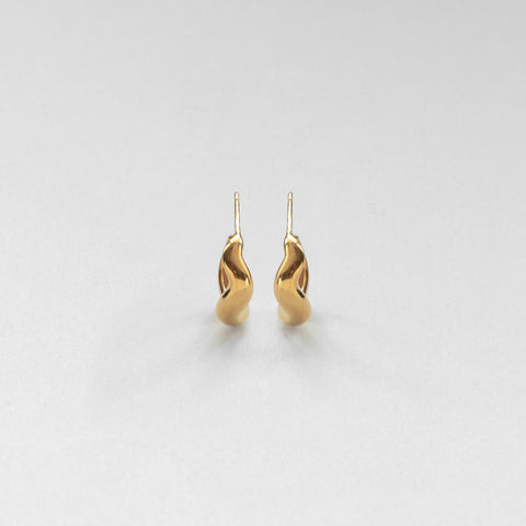 Vague hoops S gold