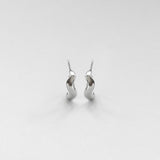 Vague hoops S silver