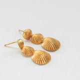 Coquilles jouet drop earrings gold