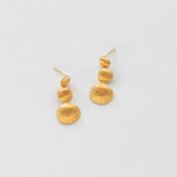 Coquilles jouet drop earrings gold