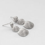 Coquilles jouet drop earrings silver