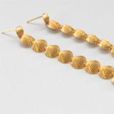 Coquilles liston earrings gold