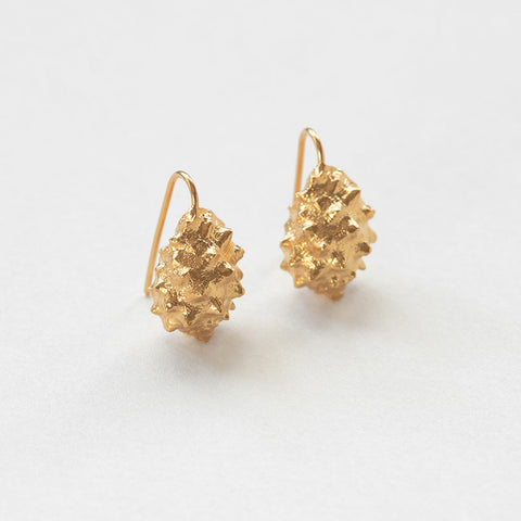 Coquilles ris earrings gold