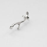 L'eau earpiece silver