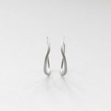 Sirène alto hoops silver