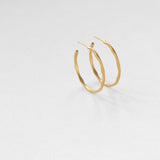 Sirène mezzo hoops gold