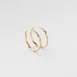 Sirène soprano hoops gold