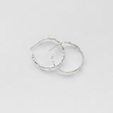 Sirène soprano hoops silver