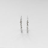 Sirène soprano hoops silver