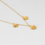 Coquilles jouet charm necklace gold