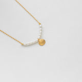 Coquilles jouet pearl necklace gold