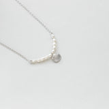 Coquilles jouet pearl necklace silver