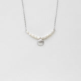 Coquilles jouet pearl necklace silver