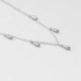 L'eau charm necklace silver