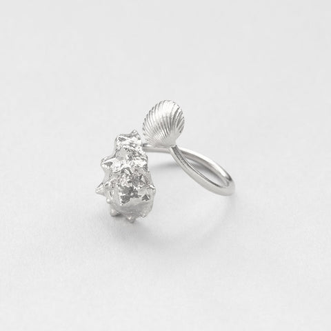 Coquilles ris ring silver