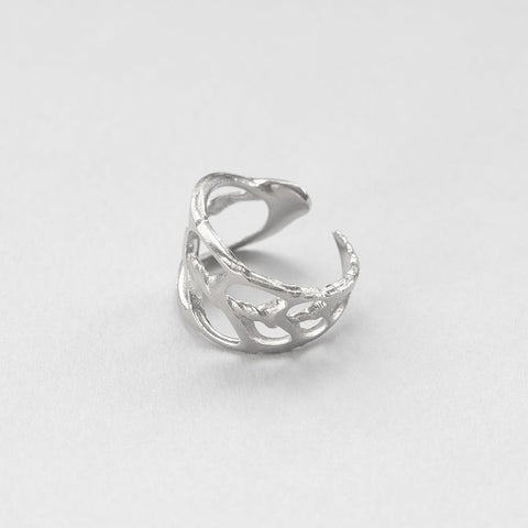 Coquilles slice ring silver