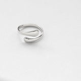 L'eau drops ring silver