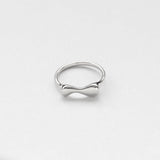 L'eau flow ring silver