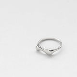 L'eau flow ring silver