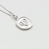 Celestial necklace silver