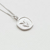 Celestial necklace silver