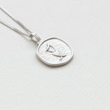 Celestial necklace silver