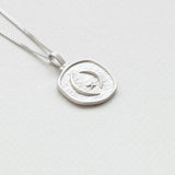 Celestial necklace silver