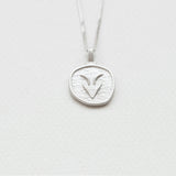 Celestial necklace silver