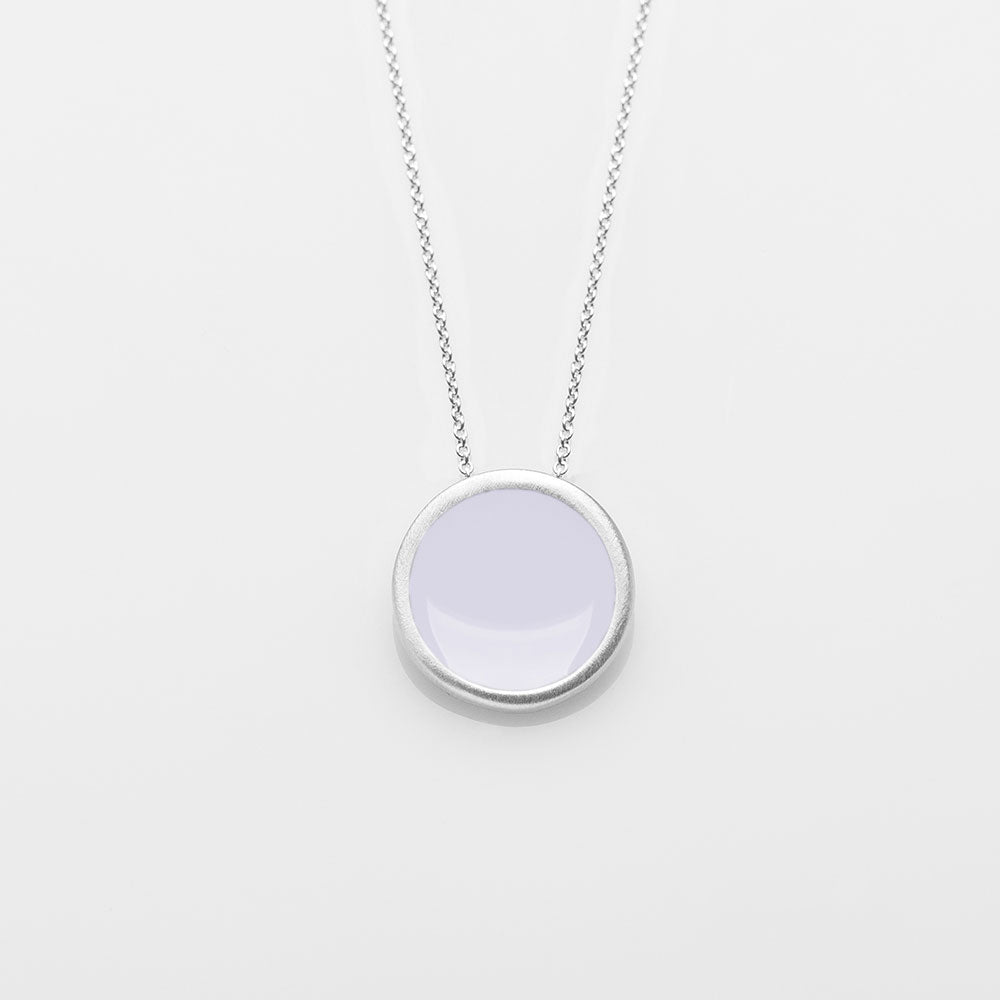 Palette L necklace silver