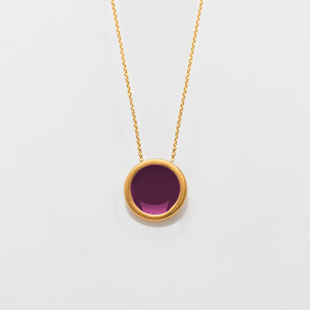 Palette S necklace gold