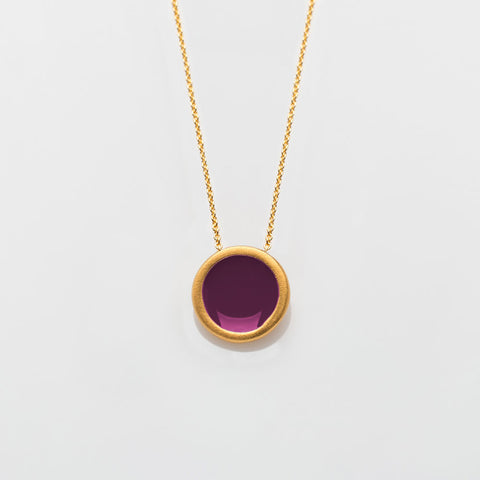 Palette S necklace gold