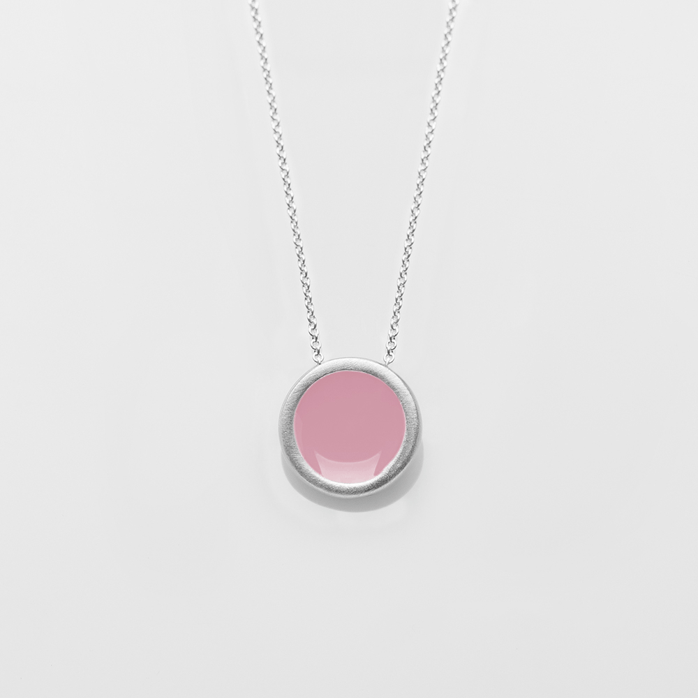 Palette S necklace silver