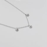 "Ζησ'το στο FULL" charm necklace silver