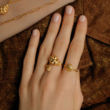 Coquilles jouet ring gold